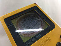LG2895 Plz Read Item Condi GameBoy Pocket Yellow Game Boy Console Japan