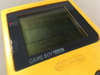 LG2896 Plz Read Item Condi GameBoy Pocket Yellow Game Boy Console Japan