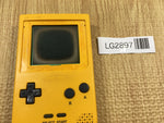 LG2897 Plz Read Item Condi GameBoy Pocket Yellow Game Boy Console Japan