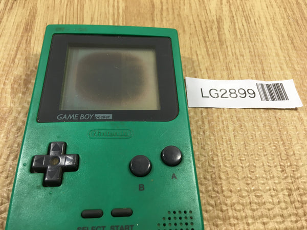 LG2899 Plz Read Item Condi GameBoy Pocket Green Game Boy Console Japan