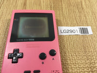 LG2901 Plz Read Item Condi GameBoy Pocket Pink Game Boy Console Japan