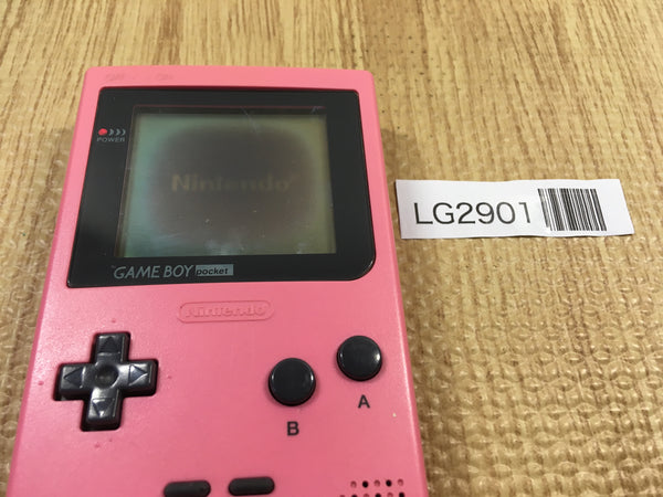 LG2901 Plz Read Item Condi GameBoy Pocket Pink Game Boy Console Japan