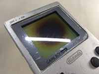 LG2903 Plz Read Item Condi GameBoy Pocket Silver Game Boy Console Japan