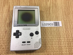 LG2903 Plz Read Item Condi GameBoy Pocket Silver Game Boy Console Japan