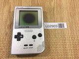 LG2903 Plz Read Item Condi GameBoy Pocket Silver Game Boy Console Japan