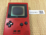 LG2907 Plz Read Item Condi GameBoy Pocket Red Game Boy Console Japan