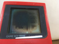 LG2907 Plz Read Item Condi GameBoy Pocket Red Game Boy Console Japan