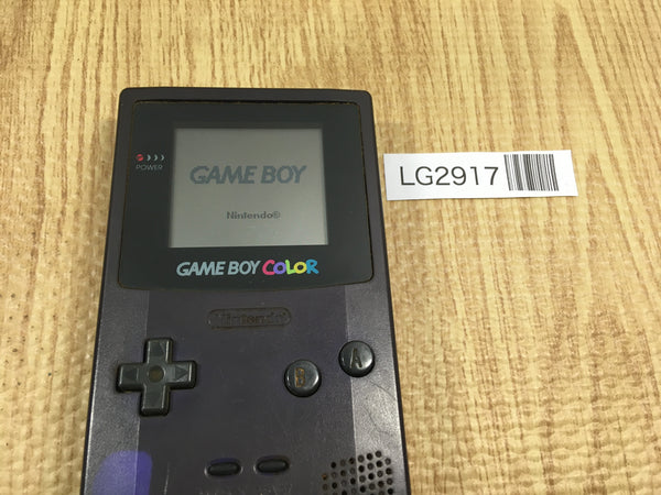 LG2917 Plz Read Item Condi GameBoy Color Purple Game Boy Console Japan