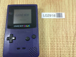 LG2918 Plz Read Item Condi GameBoy Color Purple Game Boy Console Japan