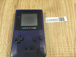 LG2920 Plz Read Item Condi GameBoy Color Purple Game Boy Console Japan