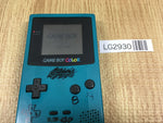 LG2930 Plz Read Item Condi GameBoy Color Blue Game Boy Console Japan