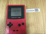 LG2934 GameBoy Color Red Game Boy Console Japan