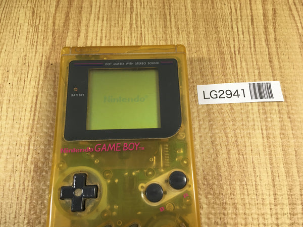 LG2941 Plz Read Item Condi GameBoy Bros. Skeleton Game Boy Console Japan