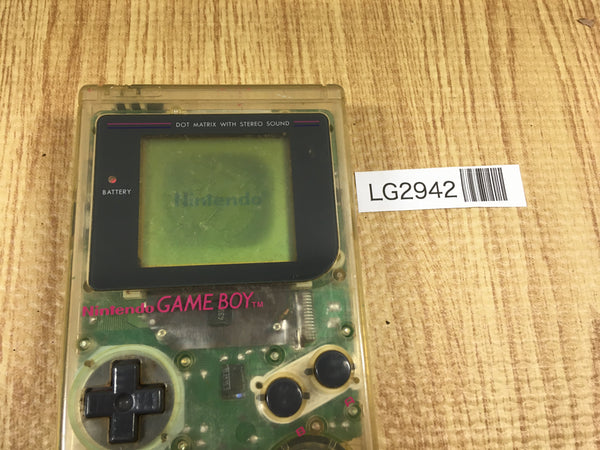 LG2942 Plz Read Item Condi GameBoy Bros. Skeleton Game Boy Console Japan
