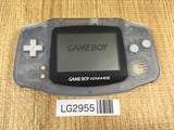 LG2955 GameBoy Advance Milky Blue Game Boy Console Japan