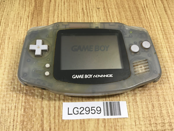 LG2959 Plz Read Item Condi GameBoy Advance Milky Blue Game Boy Console Japan
