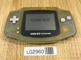 LG2960 Plz Read Item Condi GameBoy Advance Milky Blue Game Boy Console Japan
