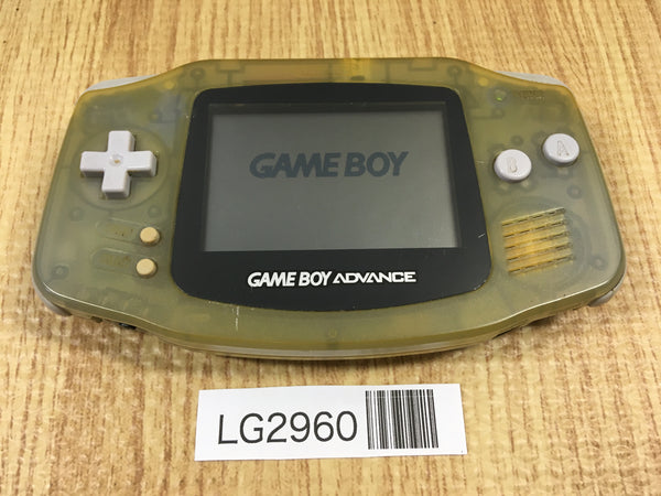 LG2960 Plz Read Item Condi GameBoy Advance Milky Blue Game Boy Console Japan