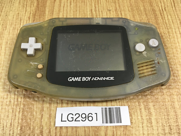 LG2961 Plz Read Item Condi GameBoy Advance Milky Blue Game Boy Console Japan