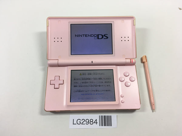 LG2984 Plz Read Item Condi Nintendo DS Lite Noble Pink Console Japan