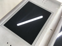 LG2985 Plz Read Item Condi Nintendo DS Lite Crystal White Console Japan