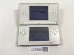 LG2985 Plz Read Item Condi Nintendo DS Lite Crystal White Console Japan