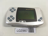 LG2987 Plz Read Item Condi Wonder Swan Pearl White Bandai Console Japan