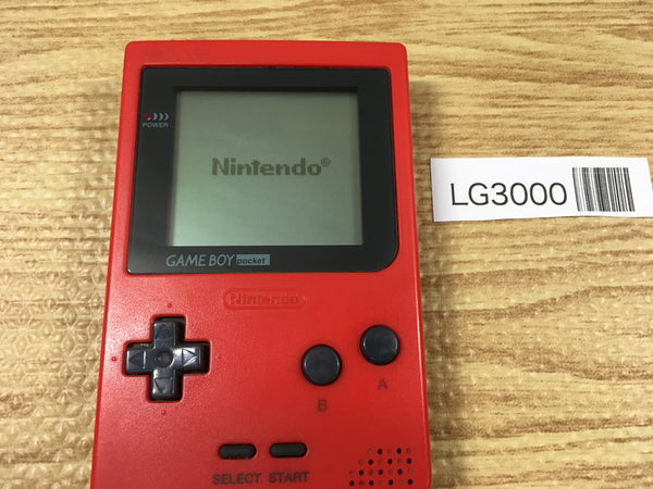 LG3000 Plz Read Item Condi GameBoy Pocket Red Game Boy Console Japan