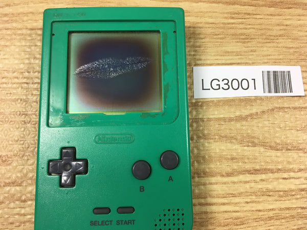LG3001 Plz Read Item Condi GameBoy Pocket Green Game Boy Console Japan