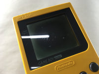 LG3002 Plz Read Item Condi GameBoy Pocket Yellow Game Boy Console Japan