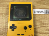 LG3003 Plz Read Item Condi GameBoy Pocket Yellow Game Boy Console Japan