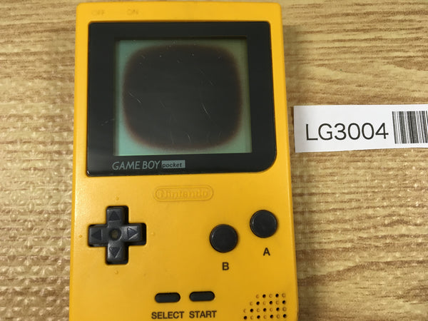 LG3004 Plz Read Item Condi GameBoy Pocket Yellow Game Boy Console Japan
