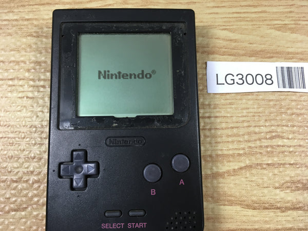 LG3008 Plz Read Item Condi GameBoy Pocket Black Game Boy Console Japan