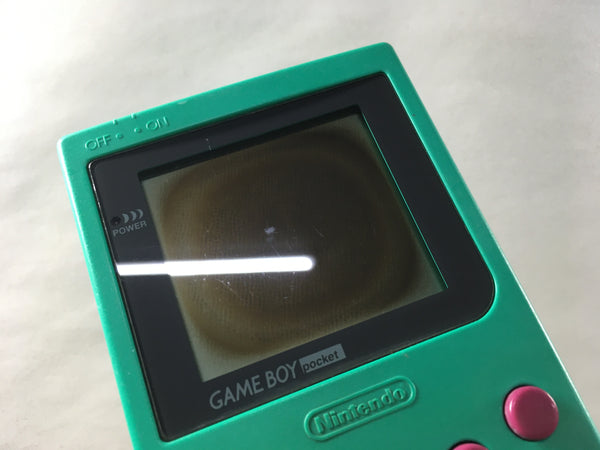 蛙【まとめ買い以外値引き不可】 LG3009 Not Working GameBoy Pocket Emerald Green Limited Game