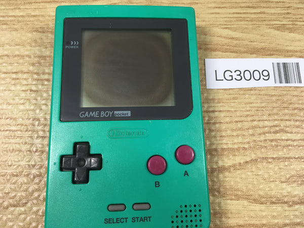 LG3009 Not Working GameBoy Pocket Emerald Green Limited Game Boy Console Japan