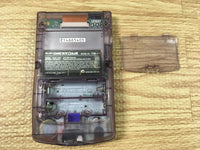 LG3025 Plz Read Item Condi GameBoy Color Clear Purple Game Boy Console Japan