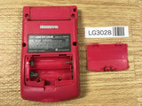 LG3028 Not Working GameBoy Color Red Game Boy Console Japan