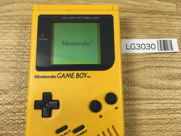LG3030 GameBoy Bros. Yellow Game Boy Console Japan