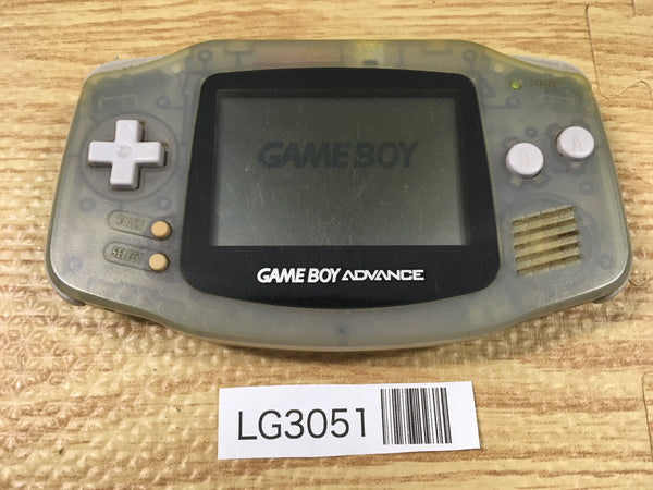 LG3051 Plz Read Item Condi GameBoy Advance Milky Blue Game Boy Console Japan