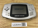 LG3055 Plz Read Item Condi GameBoy Advance Silver Game Boy Console Japan