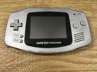 LG3055 Plz Read Item Condi GameBoy Advance Silver Game Boy Console Japan