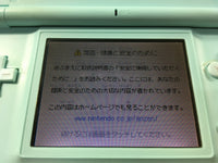 LG3089 Plz Read Item Condi Nintendo DS Lite Ice Blue Console Japan