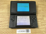 LG3090 Plz Read Item Condi Nintendo DS Lite Jet Black Console Japan