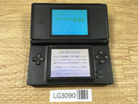 LG3090 Plz Read Item Condi Nintendo DS Lite Jet Black Console Japan