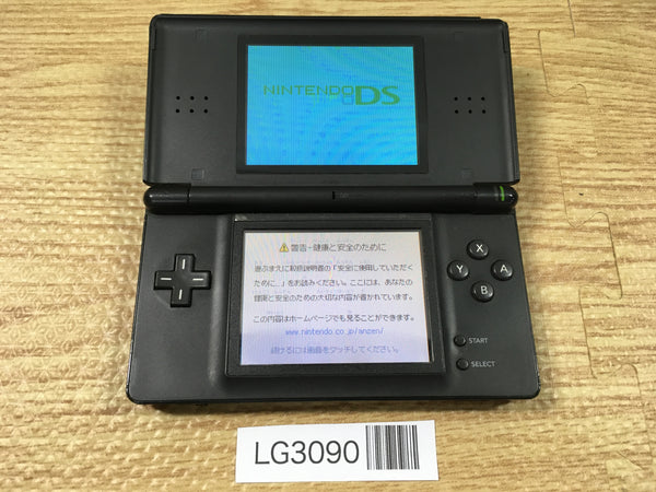 LG3090 Plz Read Item Condi Nintendo DS Lite Jet Black Console Japan