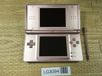 LG3094 Not Working Nintendo DS Lite Metallic Rose Console Japan