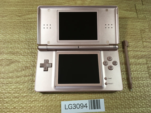 LG3094 Not Working Nintendo DS Lite Metallic Rose Console Japan