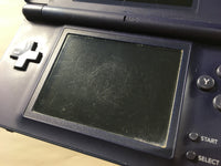 LG3095 Plz Read Item Condi Nintendo DS Lite Enamel Navy Console Japan
