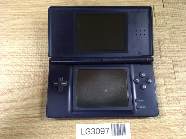 LG3097 Not Working Nintendo DS Lite Enamel Navy Console Japan