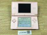 LG3098 Plz Read Item Condi Nintendo DS Lite Noble Pink Console Japan